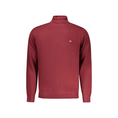 Norway 1963 Maglione Uomo Rossa Ricamo