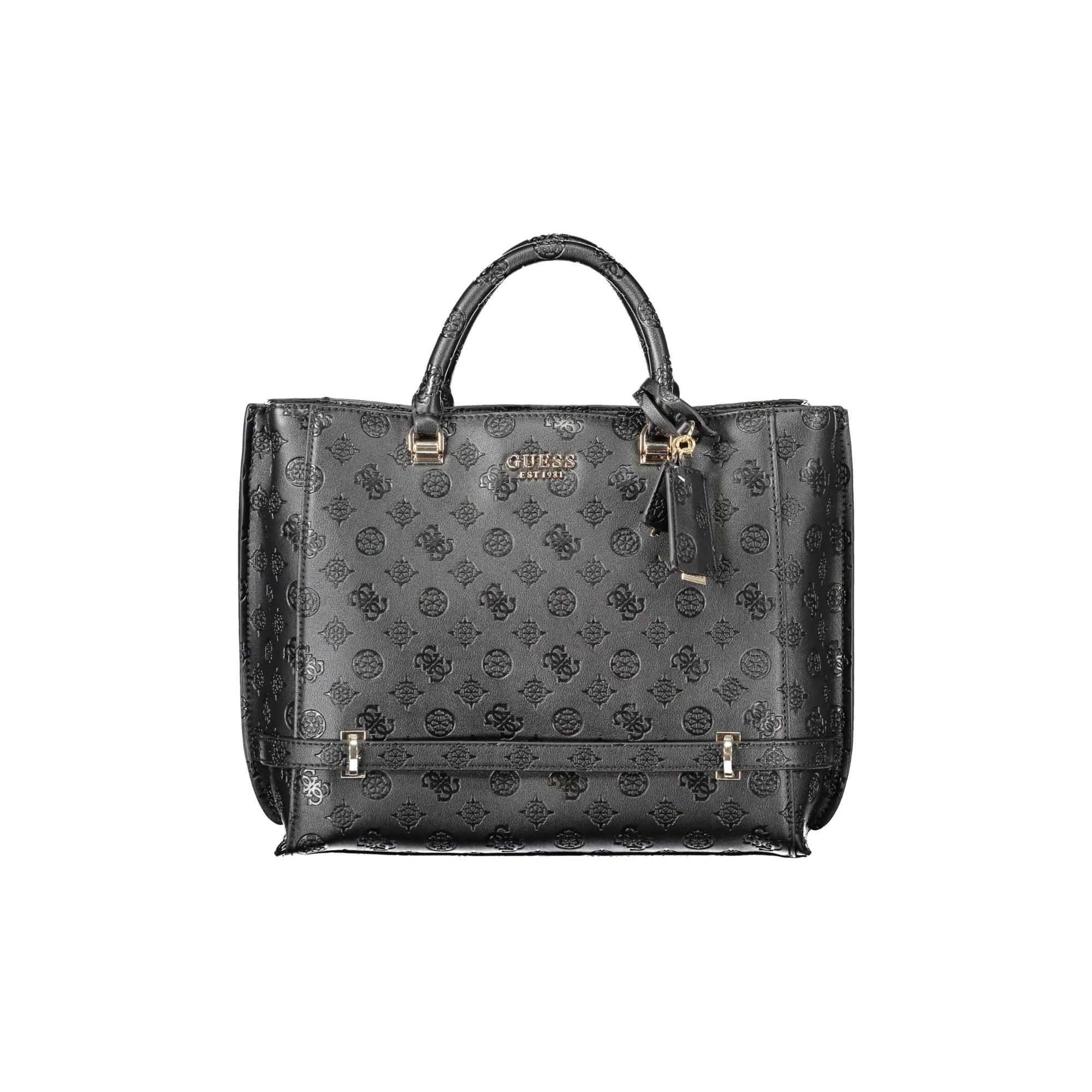 GUESS JEANS BORSA DONNA NERO