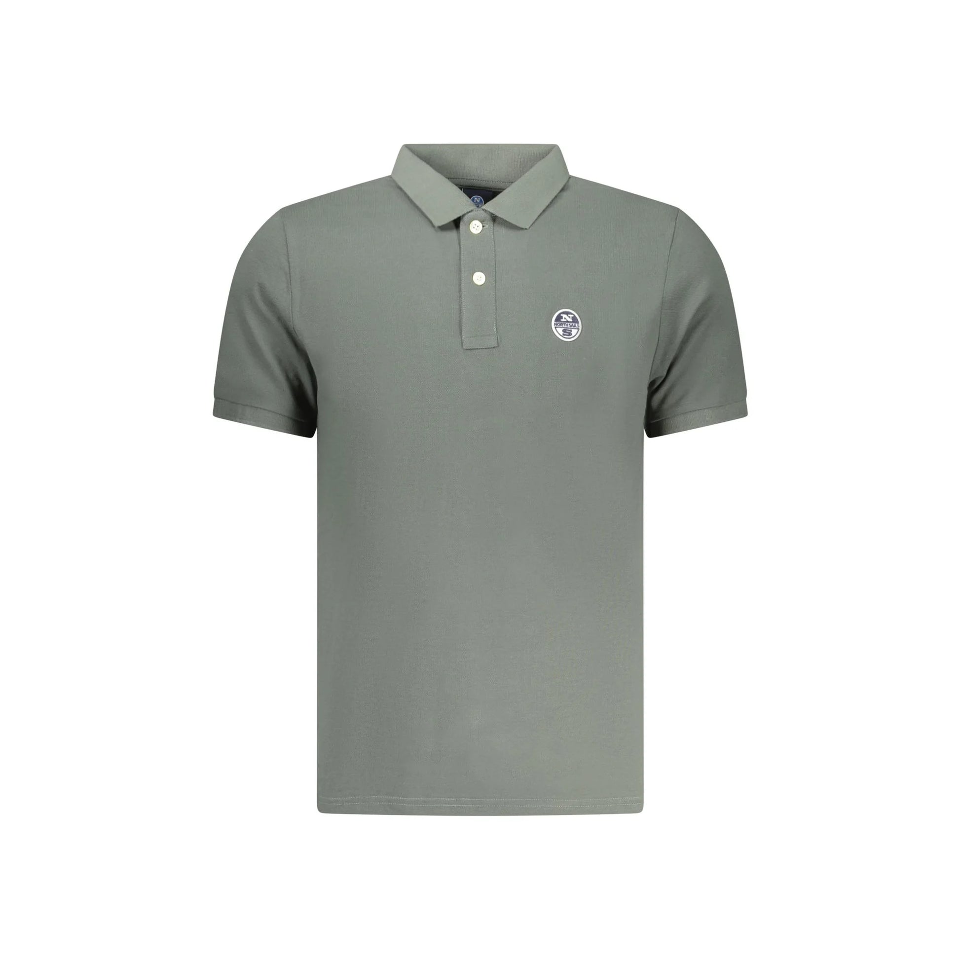North Sails Polo Maniche Corte Uomo Verde Logo - foto prodotto