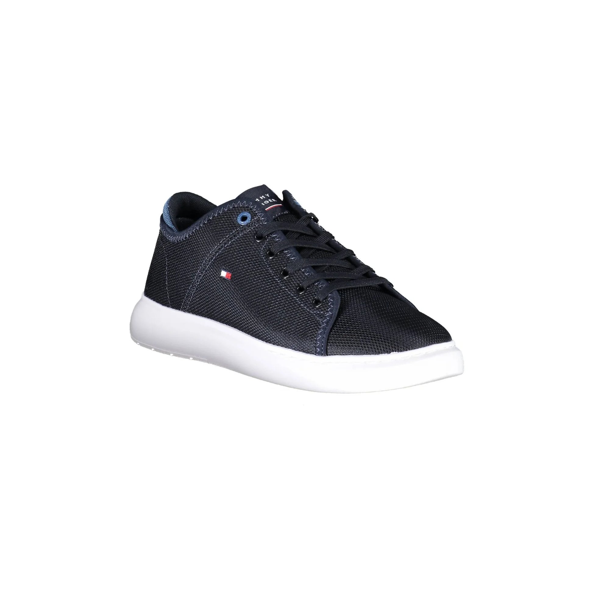 Tommy Hilfiger Sneakers Uomo Blu Dettagli a Contrasto - vista 2