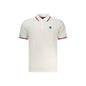 North Sails Polo Uomo Bianca Maniche Corte Contrasto Logo Bianco - foto prodotto