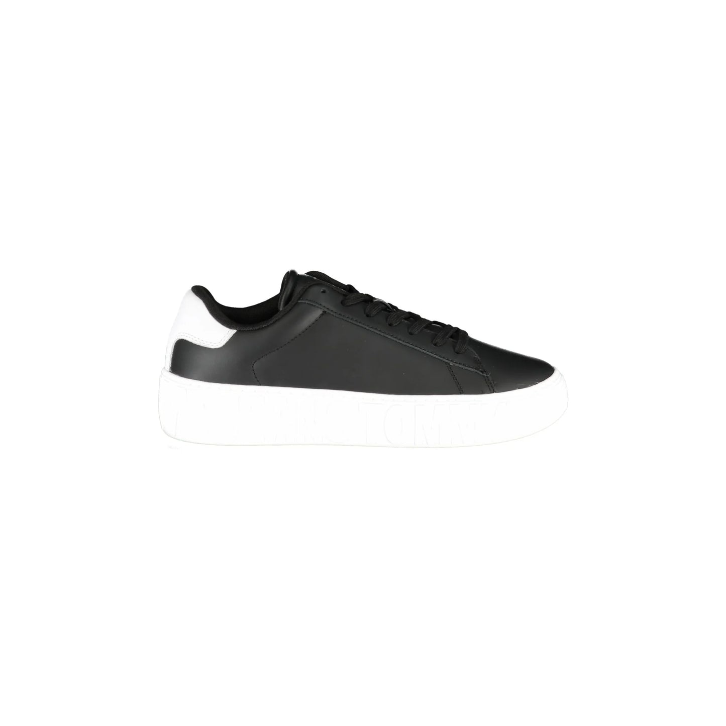Tommy Hilfiger Sneakers Uomo Nere Stampa Logo Nero - foto prodotto