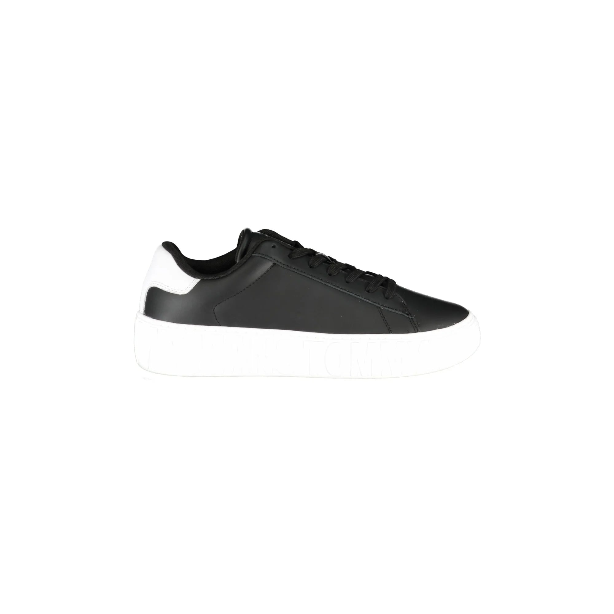 Tommy Hilfiger Sneakers Uomo Nere Stampa Logo Nero - foto prodotto