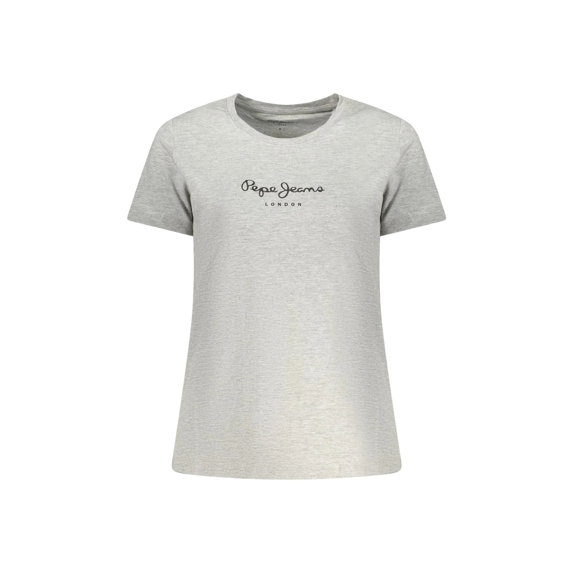 PEPE JEANS T-SHIRT MANICHE CORTE DONNA GRIGIO