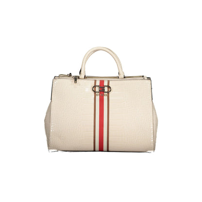 GUESS JEANS Borsa Donna Nelka Beige con Tracolla e Piedini Borse - foto prodotto