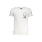 Cavalli Class T-Shirt Maniche Corte Uomo Bianca Stampa Logo Bianco - foto prodotto