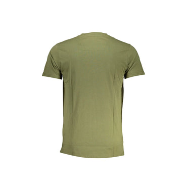 Cavalli Class T-Shirt Maniche Corte Uomo Verde Stampa - vista 2