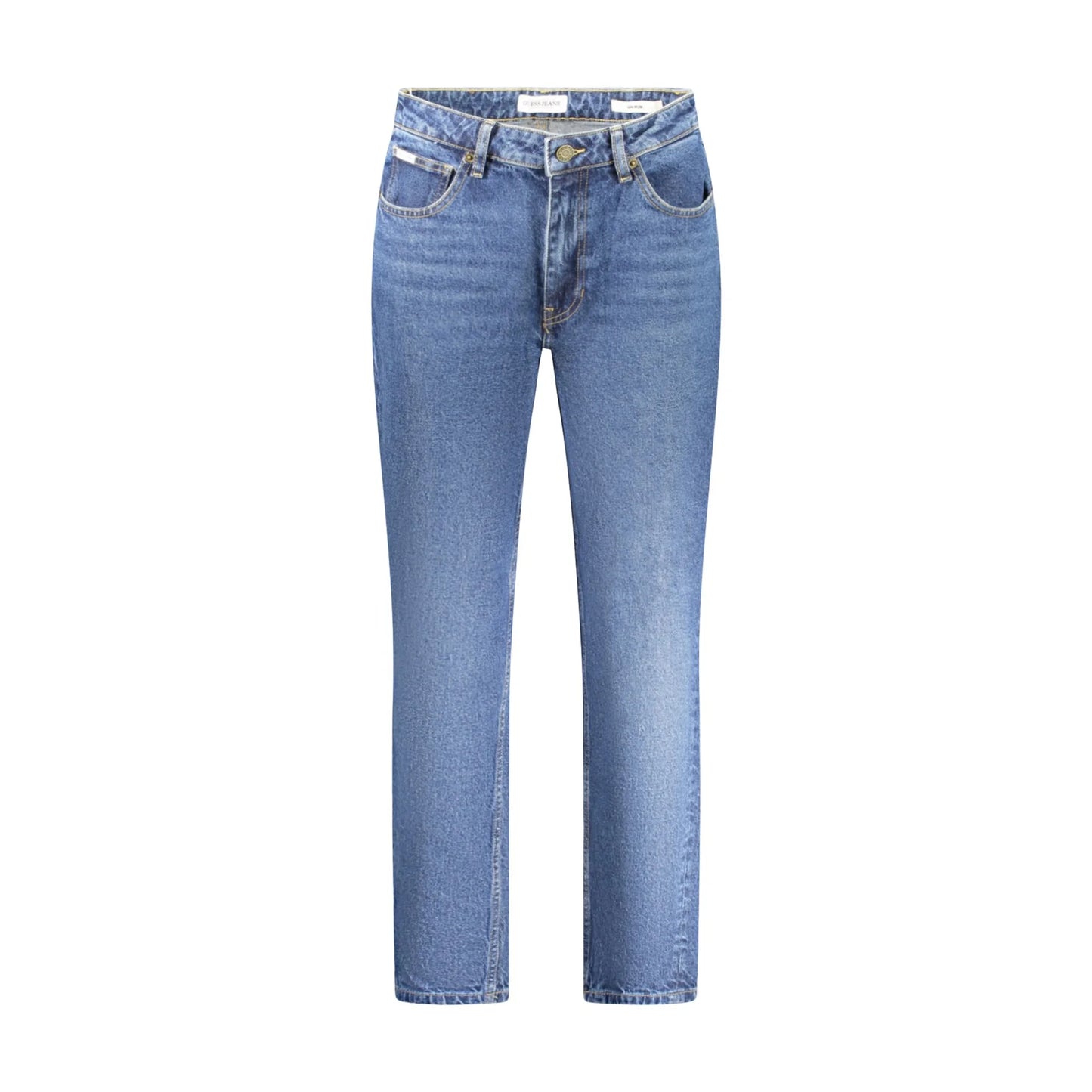 Guess Jeans Donna Blu Effetto Slavato Logo - foto prodotto