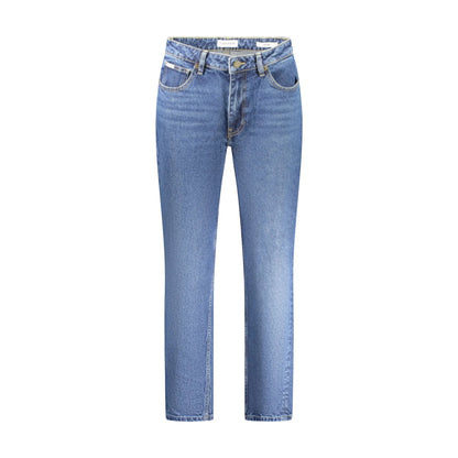 Guess Jeans Donna Blu Effetto Slavato Logo - foto prodotto