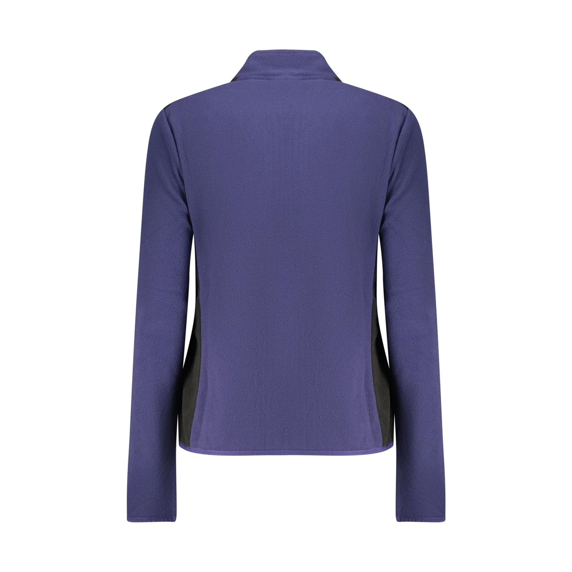 Norway 1963 Felpa Donna Blu con Zip Pile Logo Felpe - vista 2