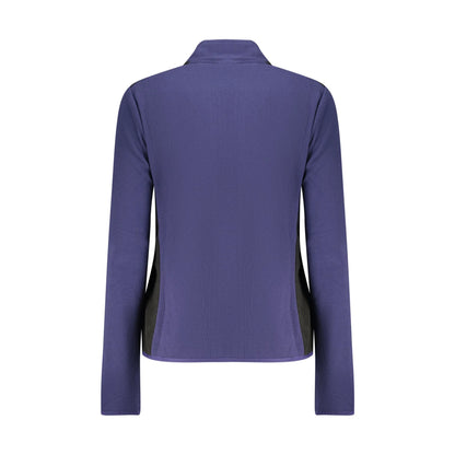 Norway 1963 Felpa Donna Blu con Zip Pile Logo Felpe - vista 2