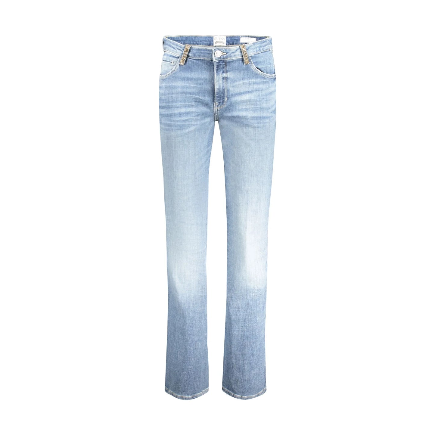 Guess Jeans Donna Azzurri Applicazioni Strass Azzurro - foto prodotto