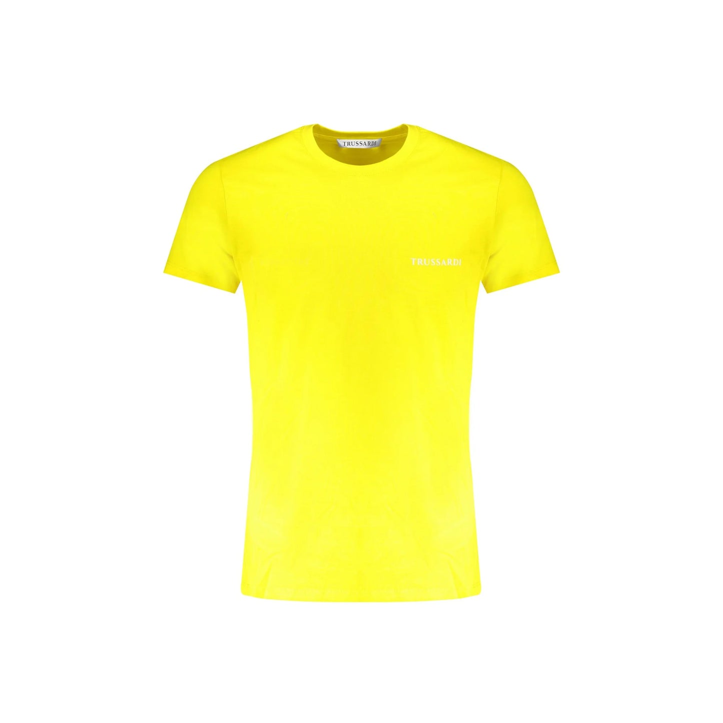 Trussardi T-Shirt Maniche Corte Uomo Gialla Stampa Logo Giallo - foto prodotto