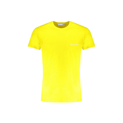 Trussardi T-Shirt Maniche Corte Uomo Gialla Stampa Logo Giallo - foto prodotto