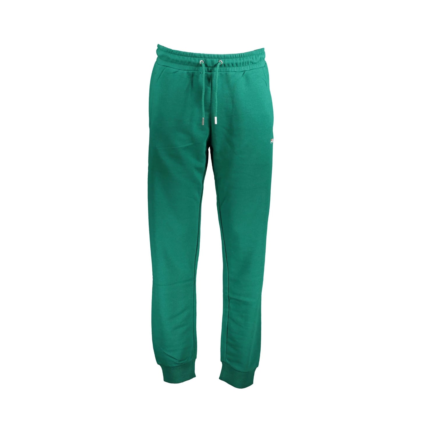 Fila Pantaloni Uomo Verdi Ricamo Verde - foto prodotto