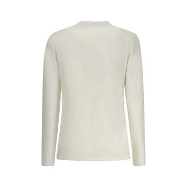 North Sails T-Shirt Maniche Lunghe Donna Bianca Stampa in Rilievo bianco - vista 2