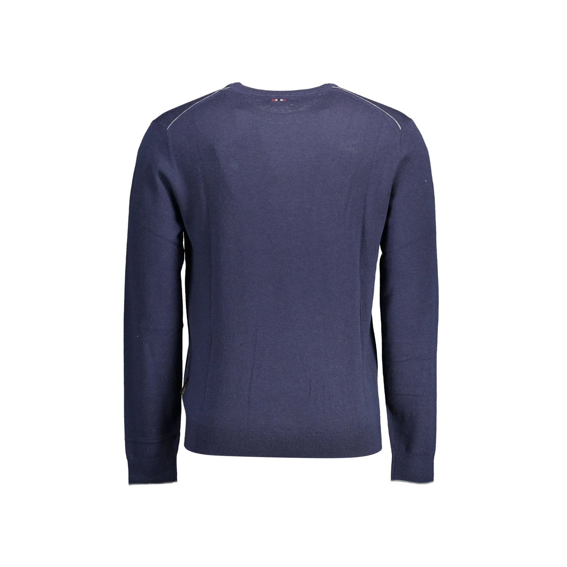 Napapijri Maglione Uomo Blu Girocollo Maniche Lunghe Maglie - vista 2