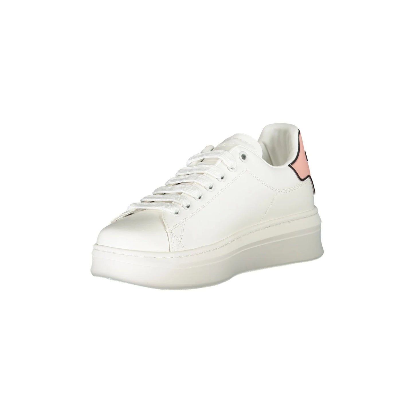 GAELLE PARIS Scarpe Sneakers Donna Rosa con Dettagli a Contrasto - vista 3