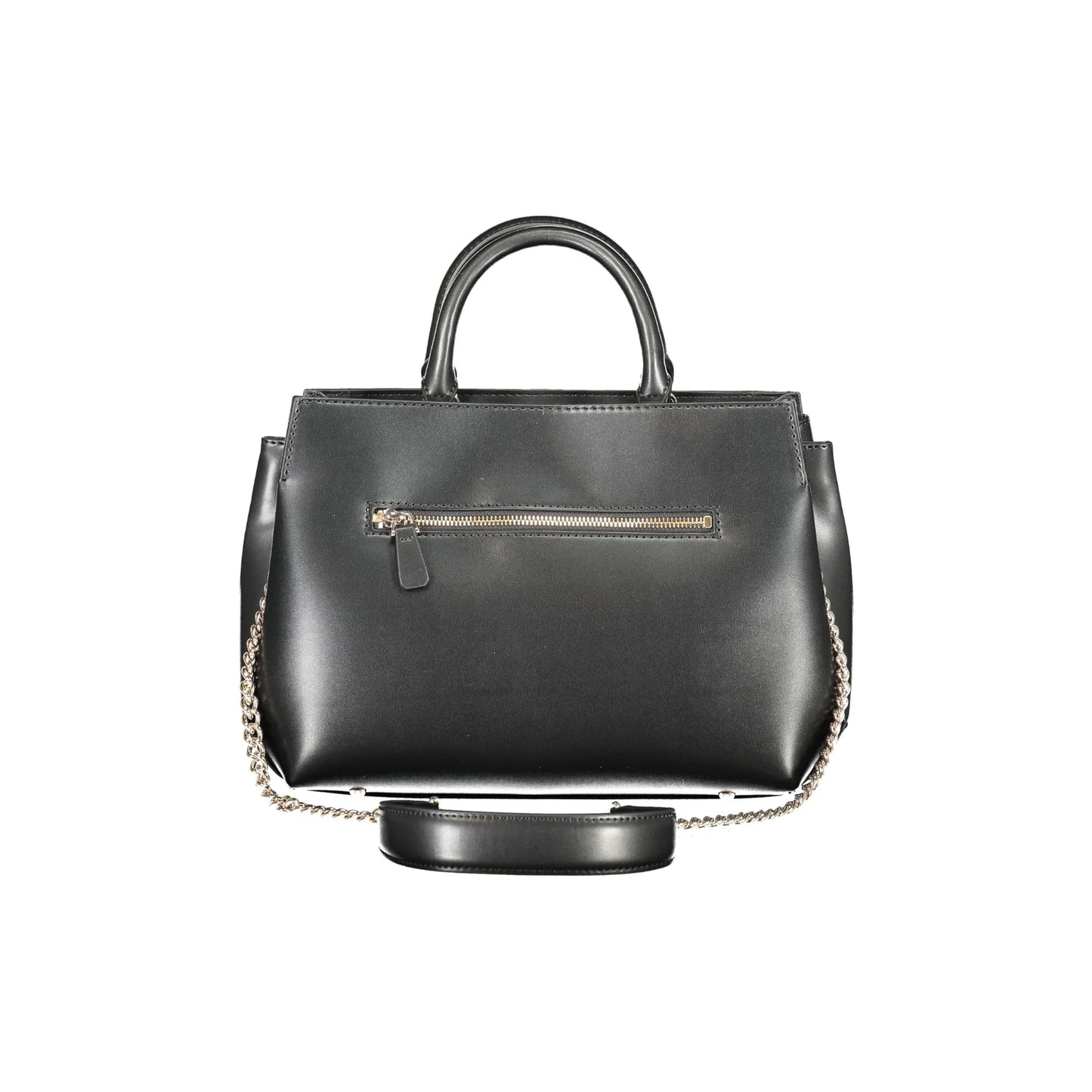 Guess Jeans Borsa a Tracolla Donna Nera Dettagli a Contrasto Borse nero - vista 2