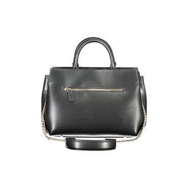 Guess Jeans Borsa a Tracolla Donna Nera Dettagli a Contrasto Borse nero - vista 2