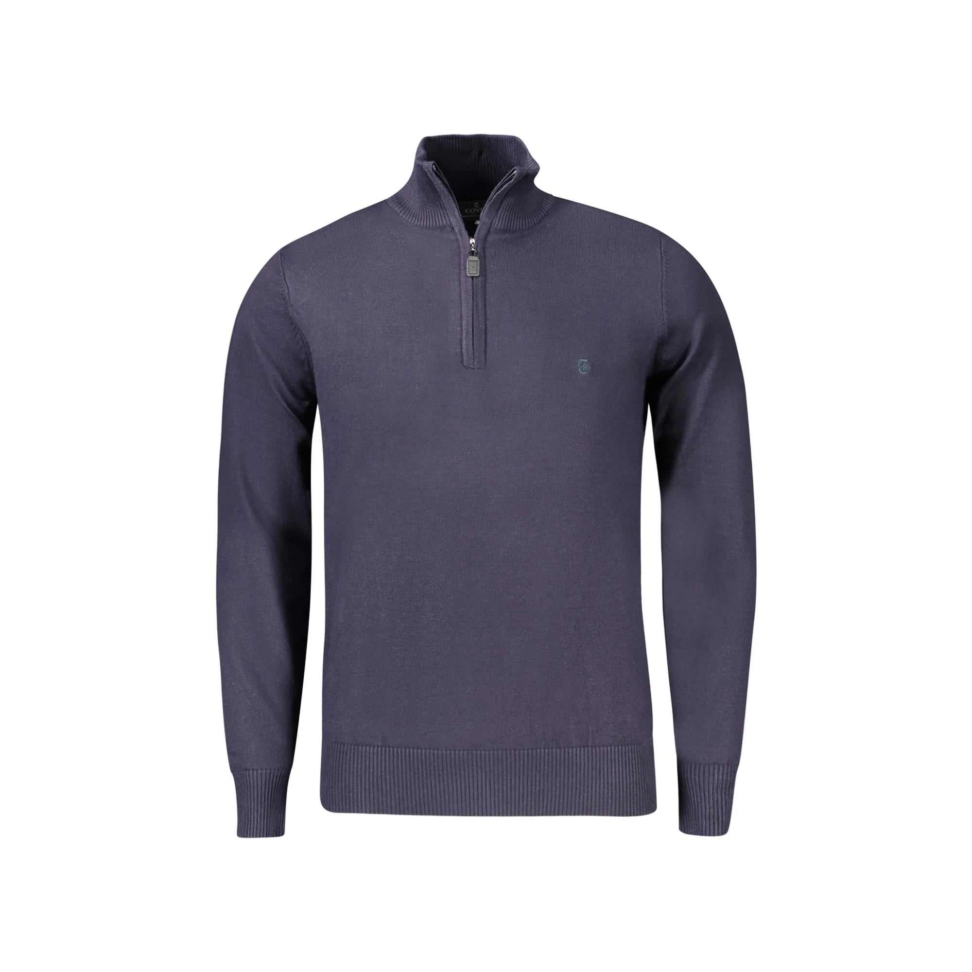 Coveri Moving Maglia Uomo Blu Ricamo Maglie - foto prodotto