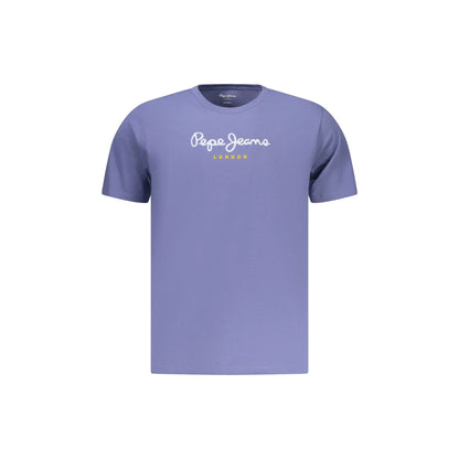 PEPE JEANS T-SHIRT MANICHE CORTE UOMO BLU