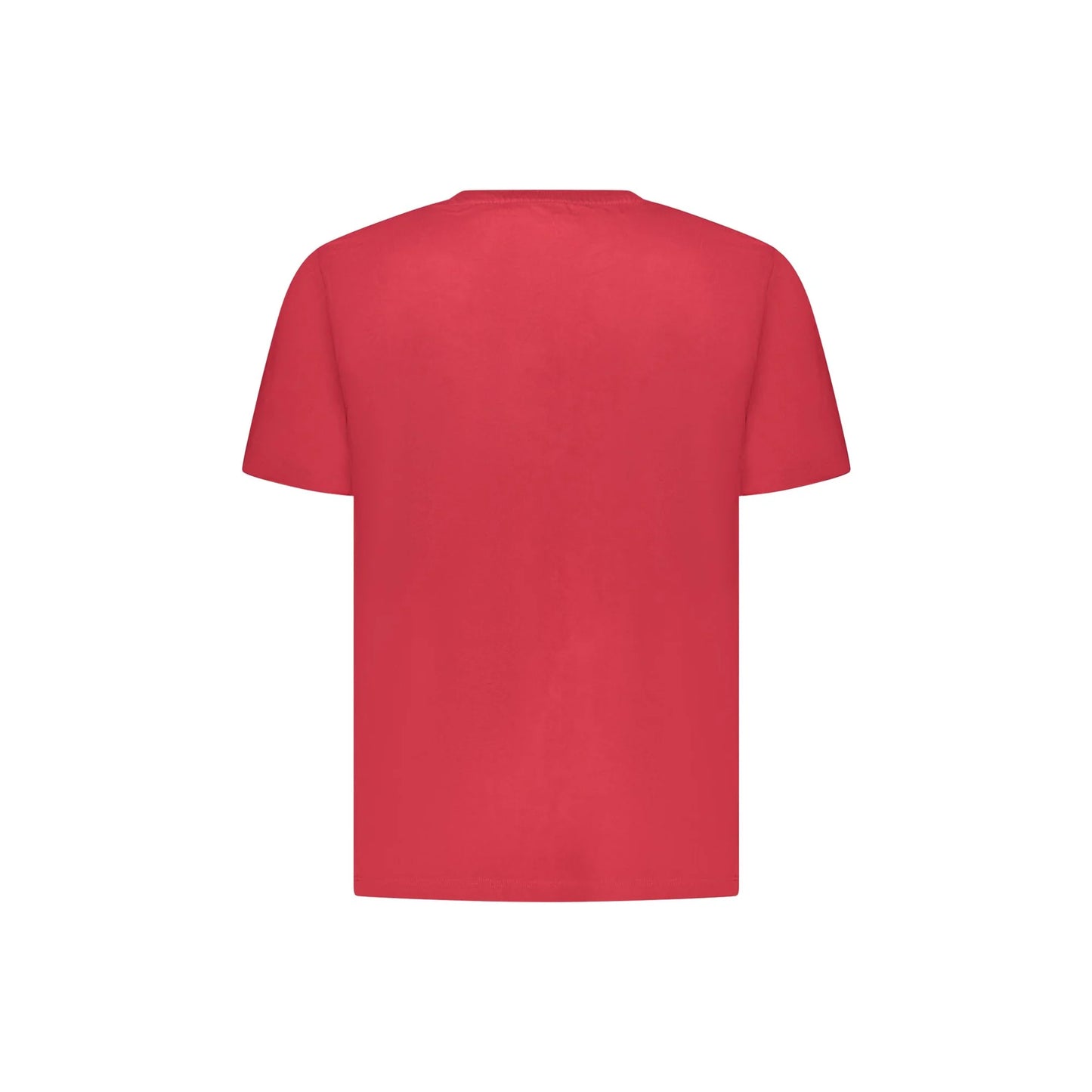 Pepe Jeans T-Shirt Maniche Corte Uomo Rossa Stampa Logo rosso - vista 2