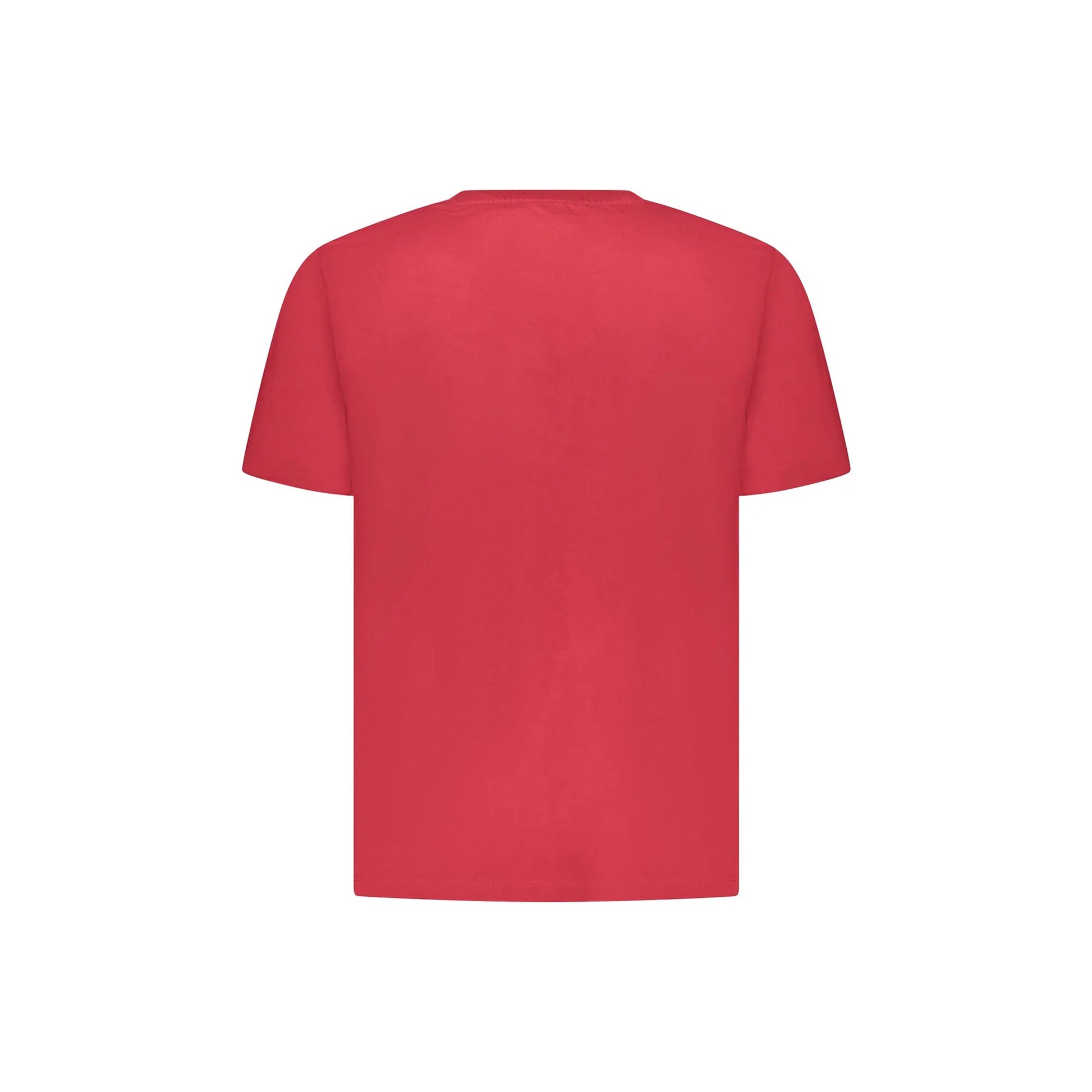 Pepe Jeans T-Shirt Maniche Corte Uomo Rossa Stampa Logo rosso - vista 2