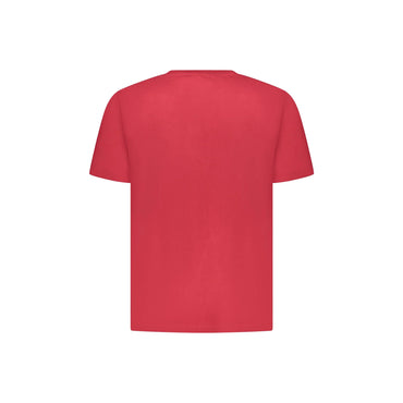 Pepe Jeans T-Shirt Maniche Corte Uomo Rossa Stampa Logo rosso - vista 2