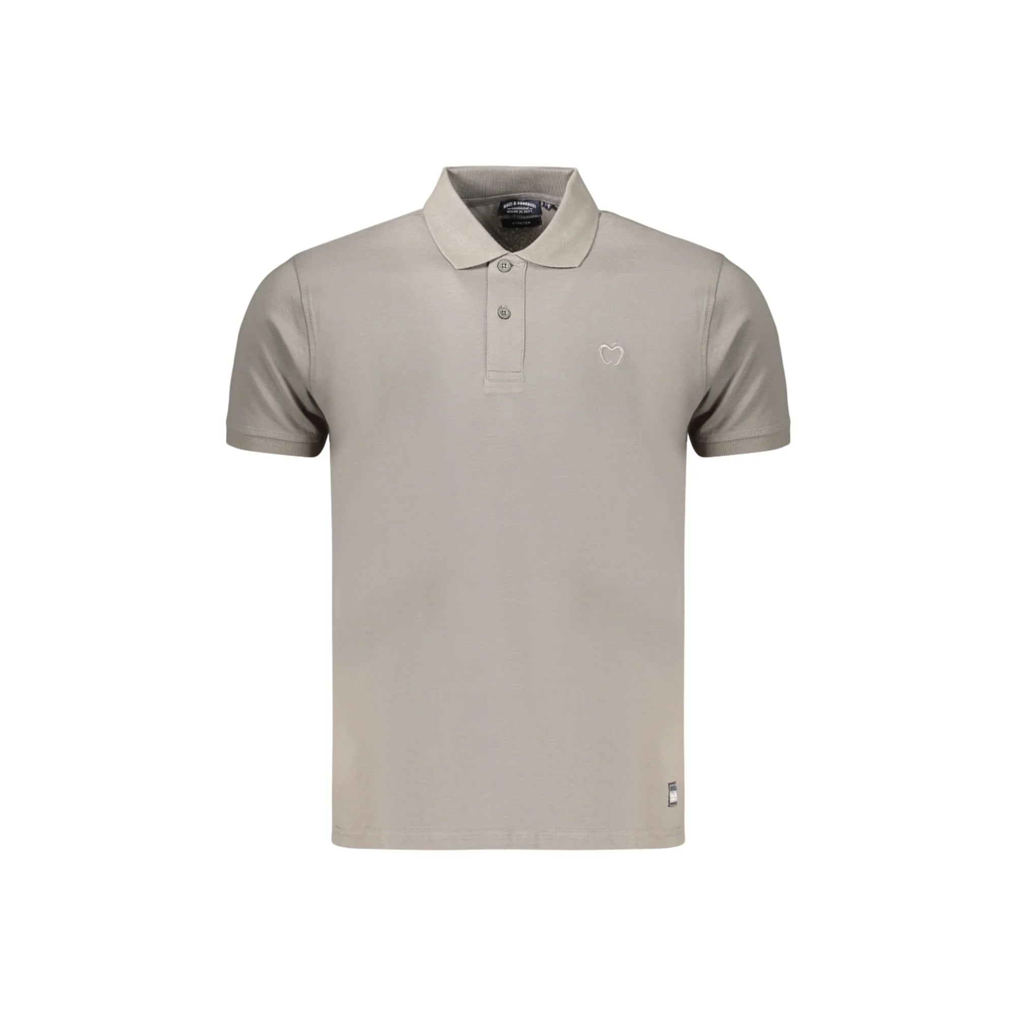 BACI&ABBRACCI POLO MANICHE CORTE UOMO GRIGIO