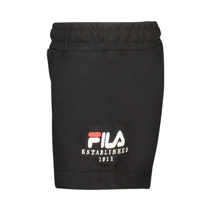 FILA PANTALONE SHORT BAMBINA NERO