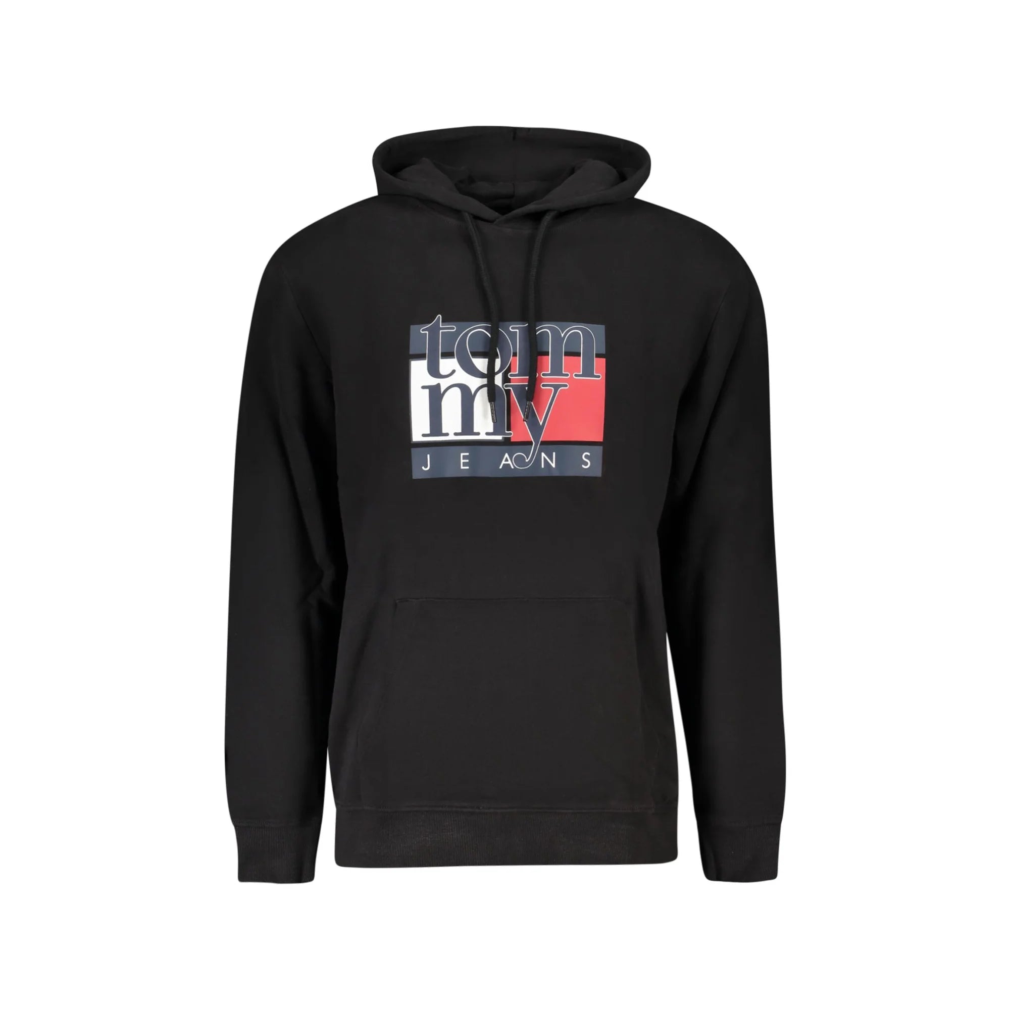 TOMMY HILFIGER FELPA SENZA ZIP UOMO NERO