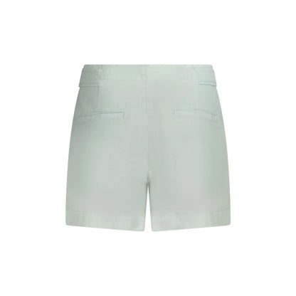 Guess Jeans Short Donna Verde Logo Pantaloni - vista 2