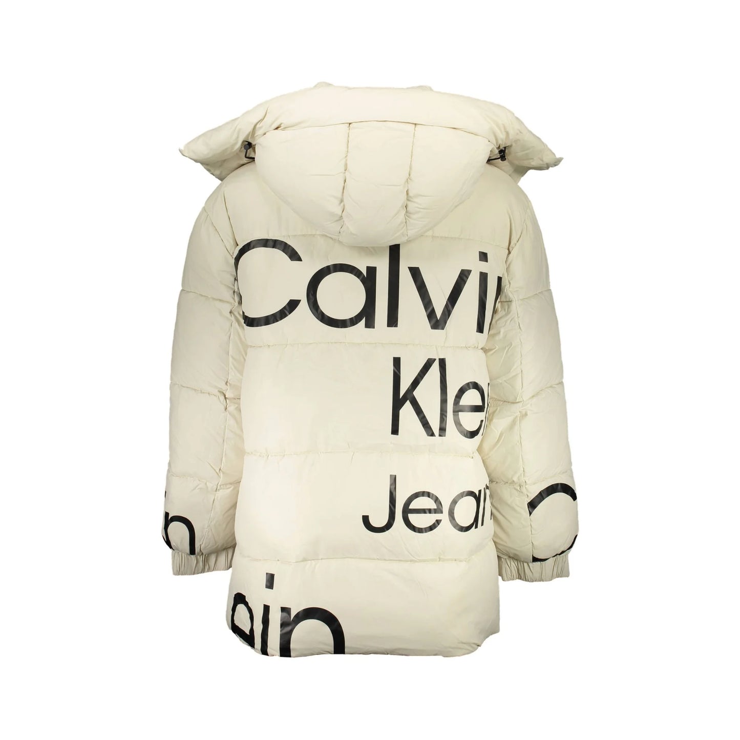 Calvin Klein Giubbotto Maniche Lunghe Uomo Beige Cappuccio Removibile Giubbotti e Giacche - vista 2