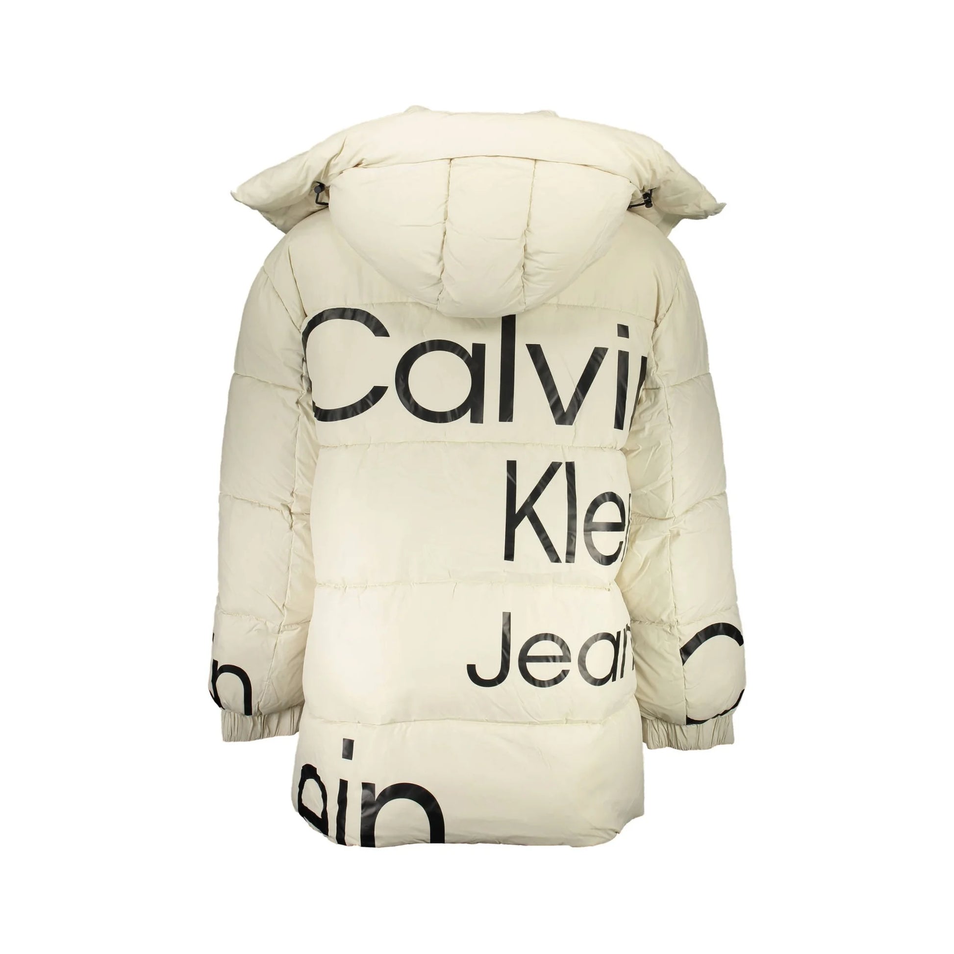 Calvin Klein Giubbotto Maniche Lunghe Uomo Beige Cappuccio Removibile Giubbotti e Giacche - vista 2