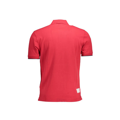 La Martina Polo Maniche Corte Uomo Rossa Ricamo rosso - vista 2