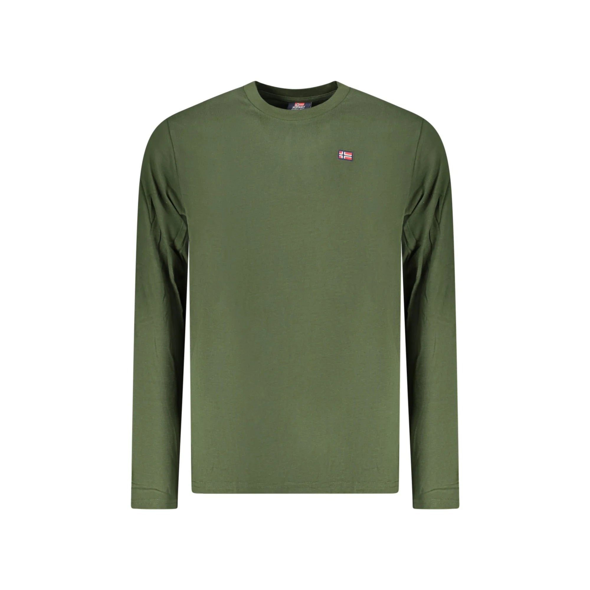 NORWAY 1963 T-SHIRT MANICHE LUNGHE UOMO VERDE