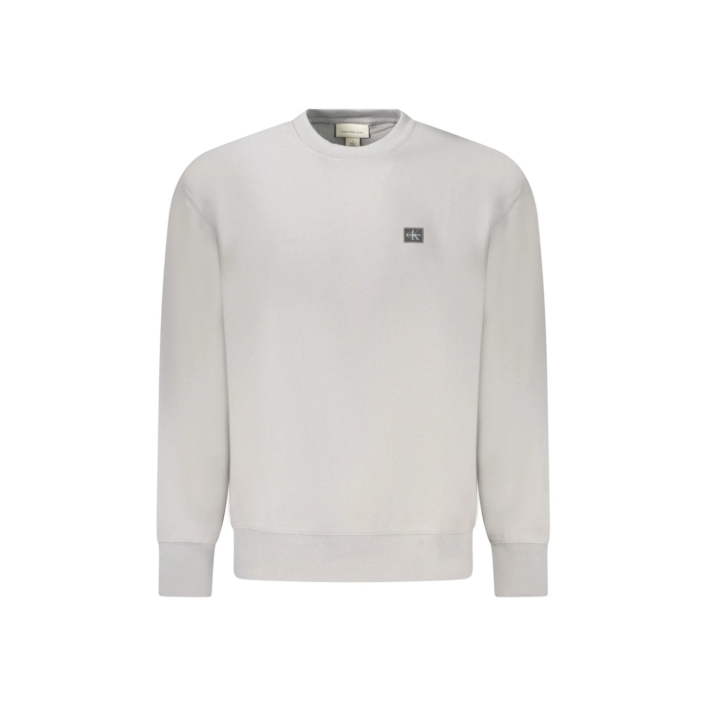 Calvin Klein Felpa Maniche Lunghe Uomo Grigia Logo Felpe Grigio - foto prodotto