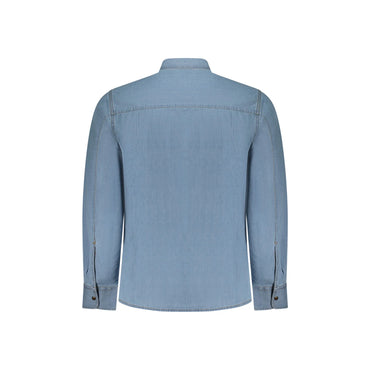 U.S. Grand Camicia Maniche Lunghe Uomo Azzurra Logo Camicie azzurro - vista 2