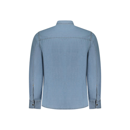 U.S. Grand Camicia Maniche Lunghe Uomo Azzurra Logo Camicie azzurro - vista 2