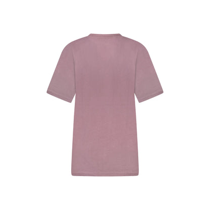 VANS T-SHIRT MANICHE CORTE DONNA VIOLA