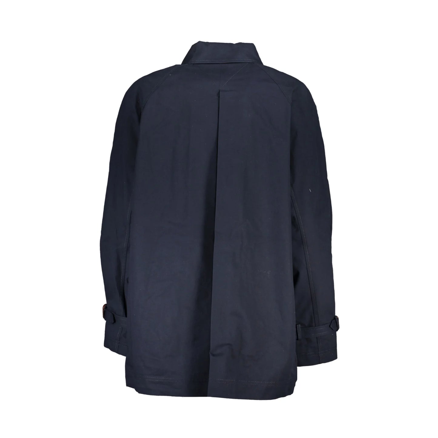 Tommy Hilfiger Trench Donna Blu Applicazione Logo Giubbotti e Giacche - vista 2