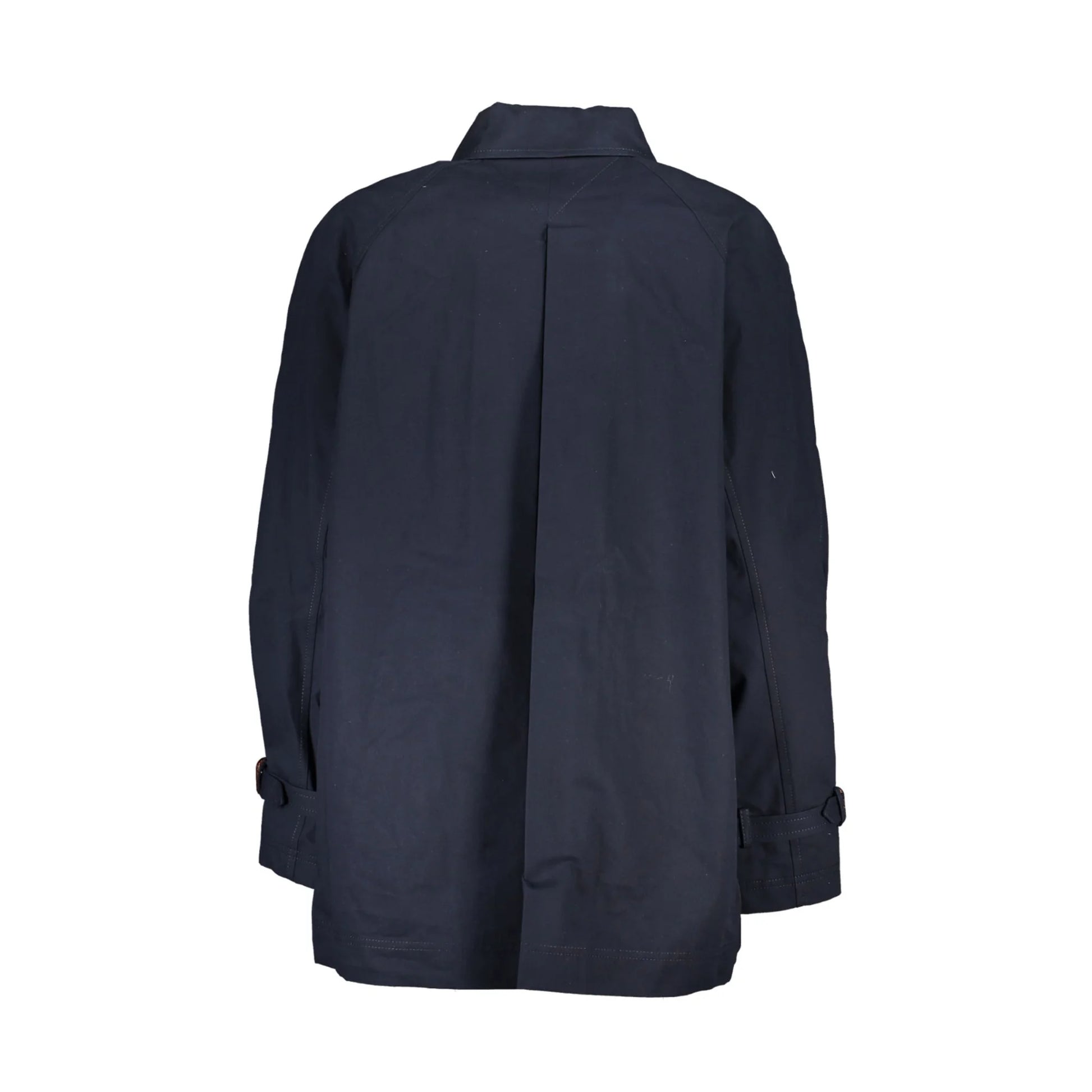 Tommy Hilfiger Trench Donna Blu Applicazione Logo Giubbotti e Giacche - vista 2