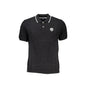 North Sails Polo Maniche Corte Uomo Nera Stampa Logo Nero - foto prodotto