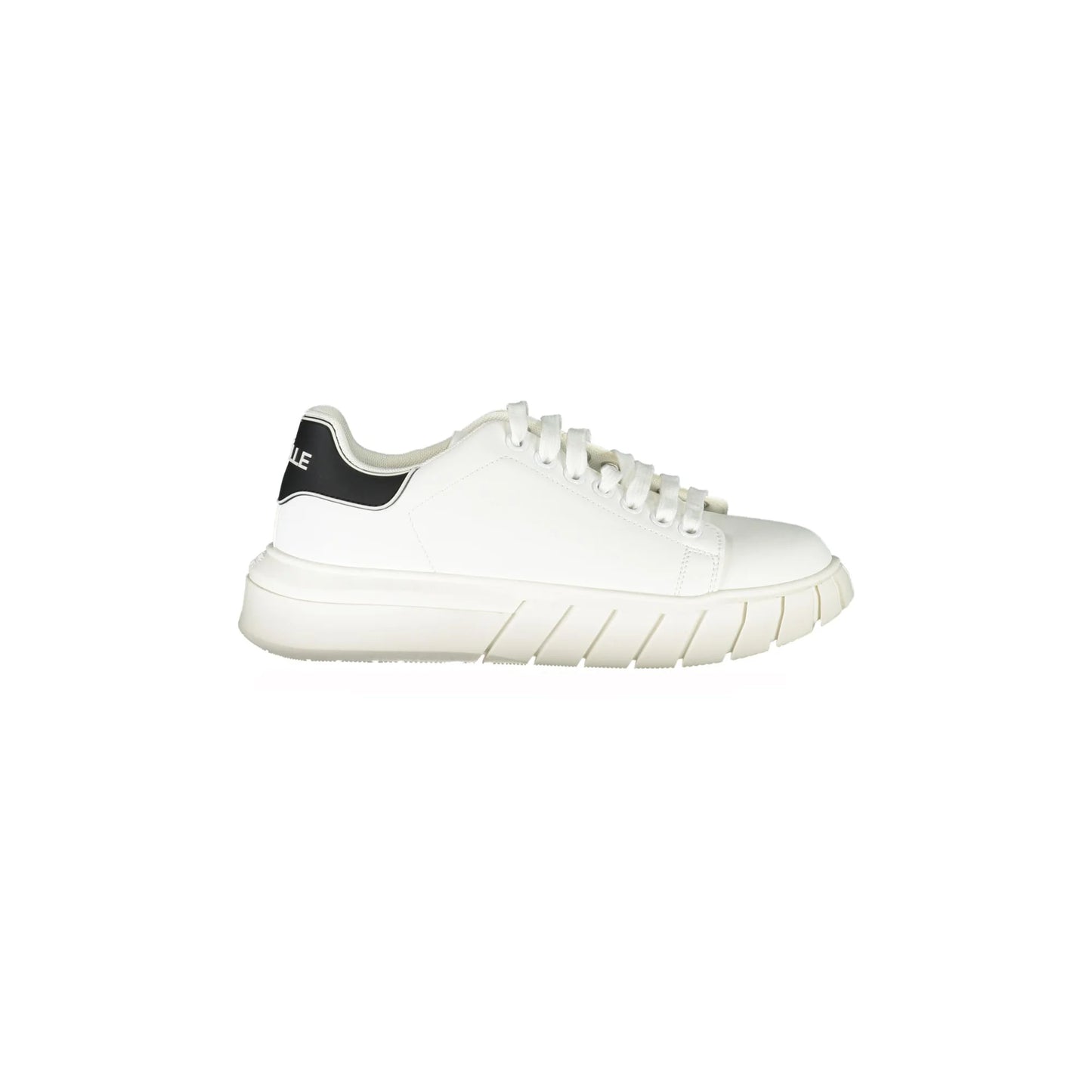 GAELLE PARIS Scarpe Sneakers Uomo Bianche con Dettagli a Contrasto bianco - foto prodotto