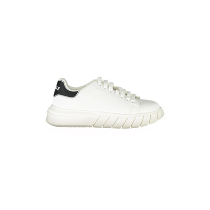 GAELLE PARIS Scarpe Sneakers Uomo Bianche con Dettagli a Contrasto bianco - foto prodotto