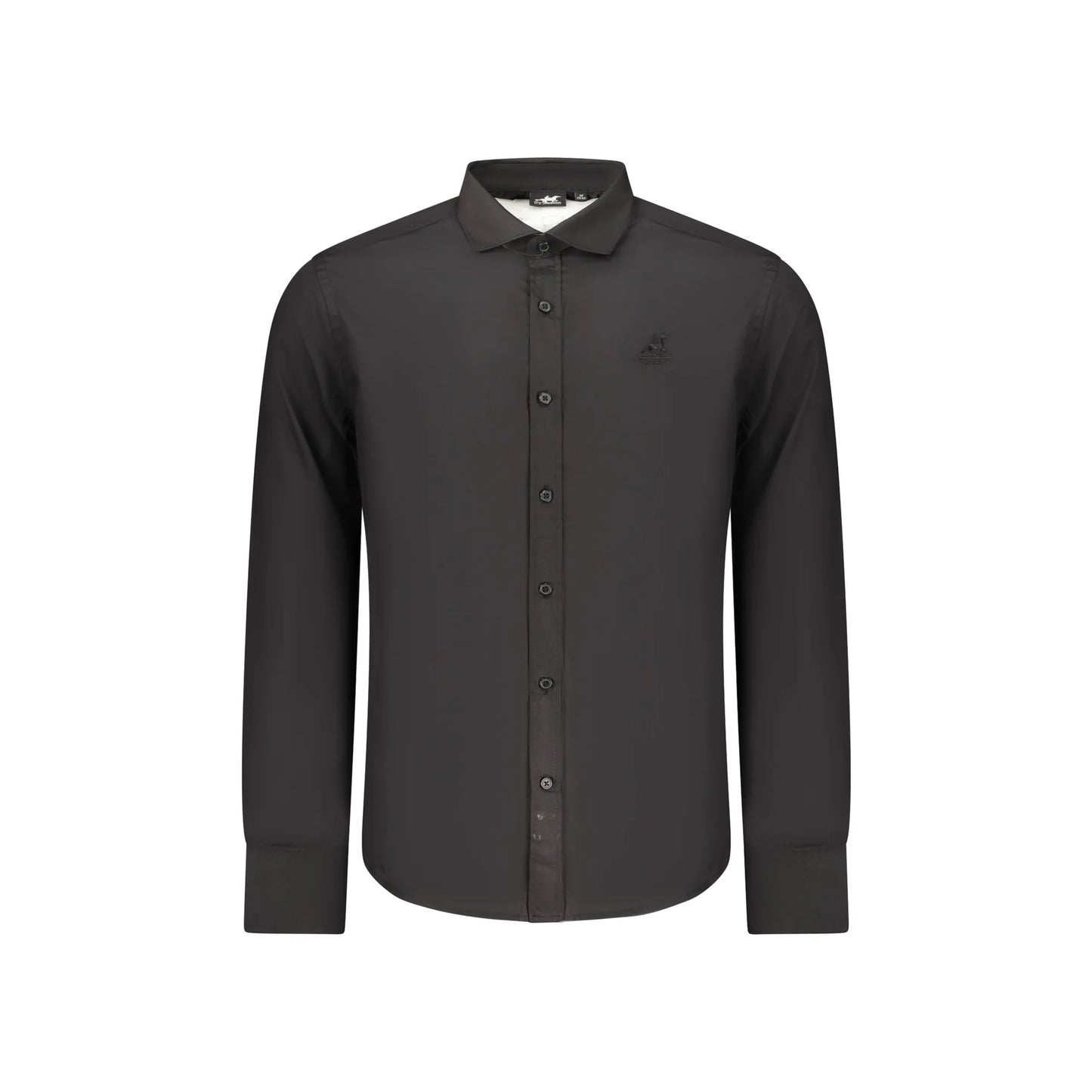 U.S. Grand Camicia Maniche Lunghe Uomo Nera Ricamo Camicie Nero - foto prodotto