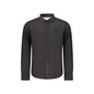 U.S. Grand Camicia Maniche Lunghe Uomo Nera Ricamo Camicie Nero - foto prodotto