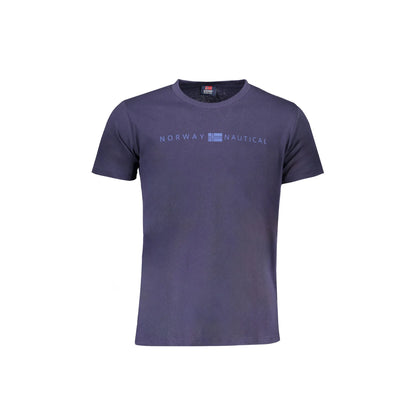 Norway 1963 T-Shirt Maniche Corte Uomo Blu Stampa - foto prodotto
