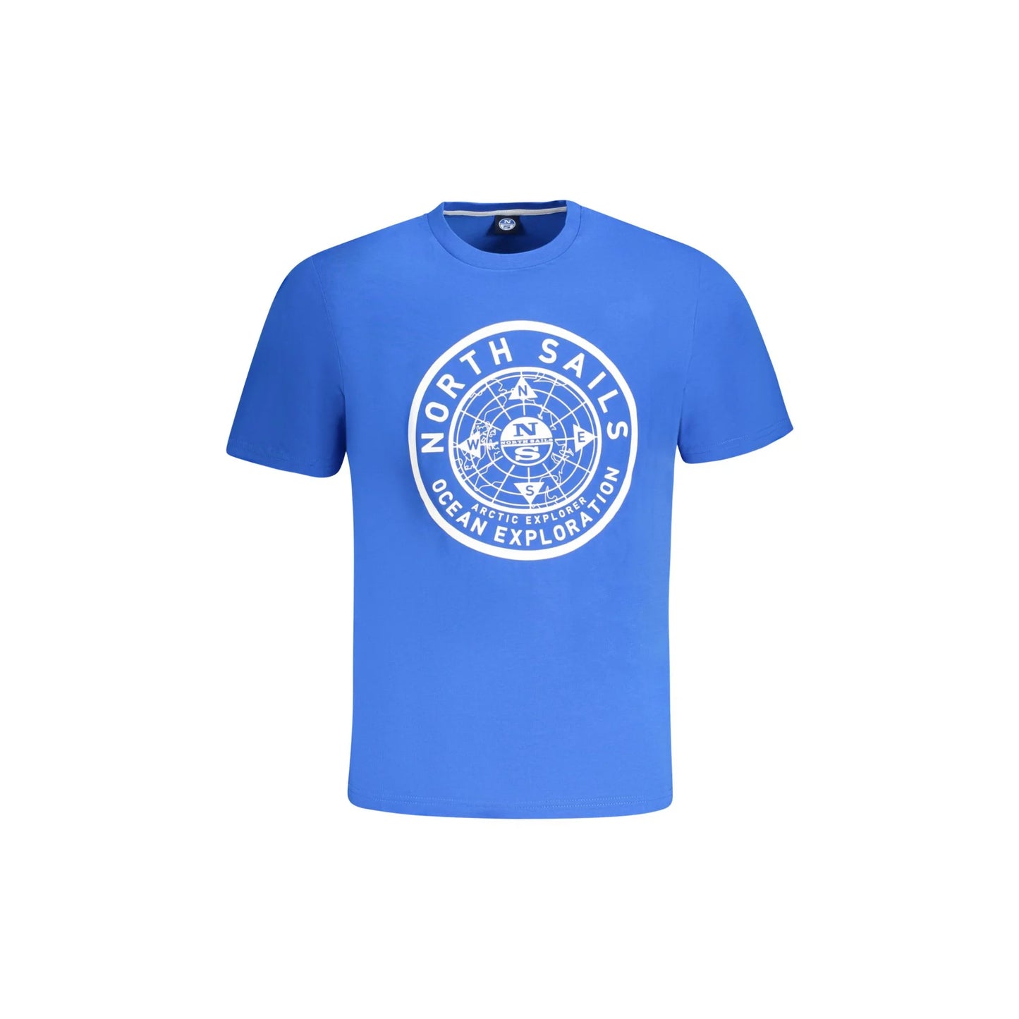 North Sails T-Shirt Maniche Corte Uomo Blu Stampa - foto prodotto
